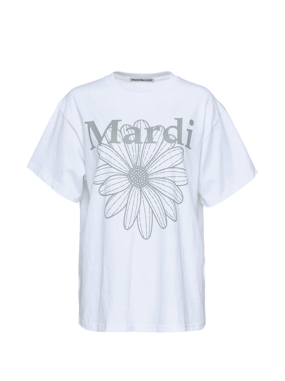 flower-print T-shirt - Image 1