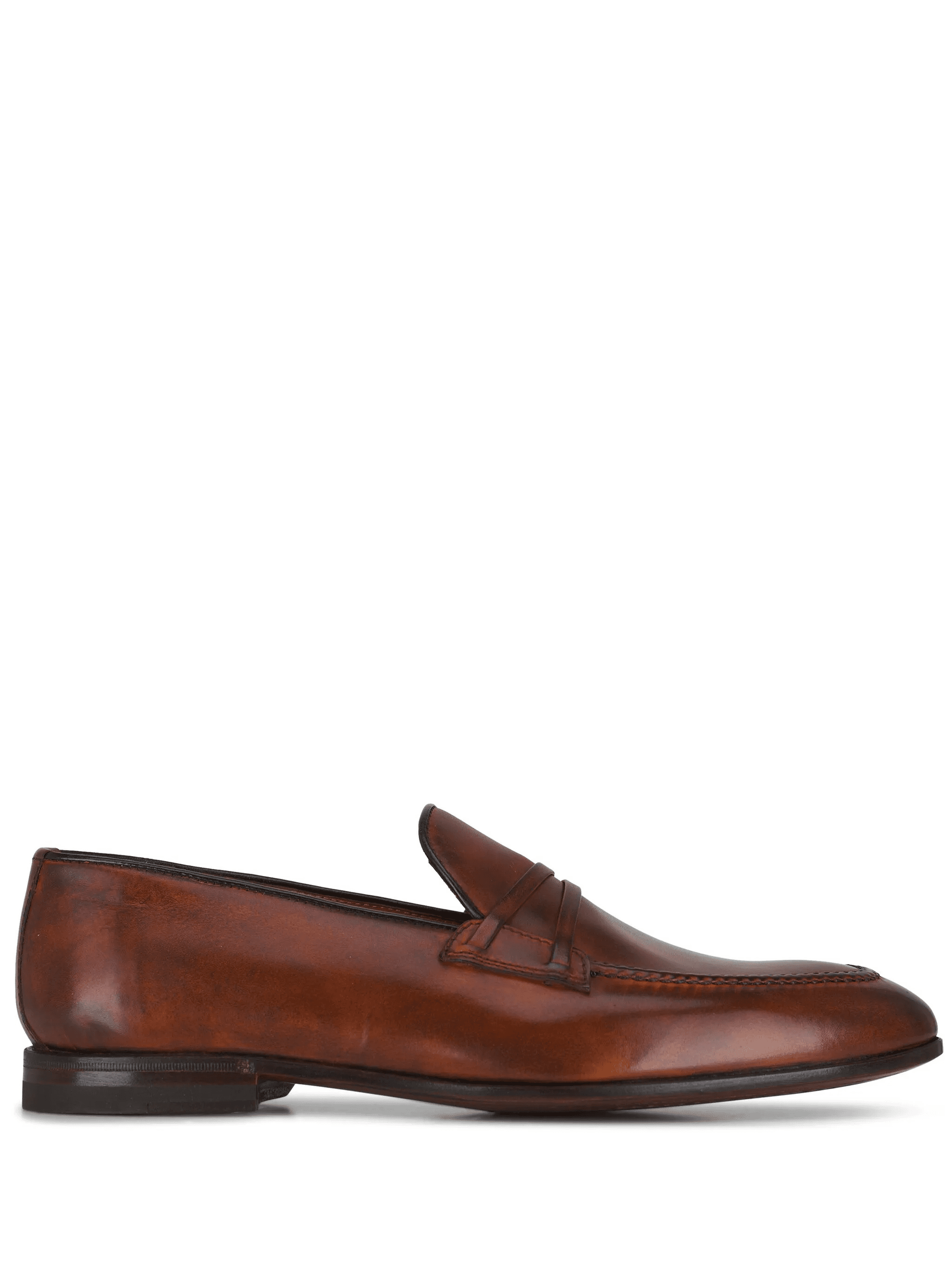 Festoso almond-toe leather loafers - Image 1