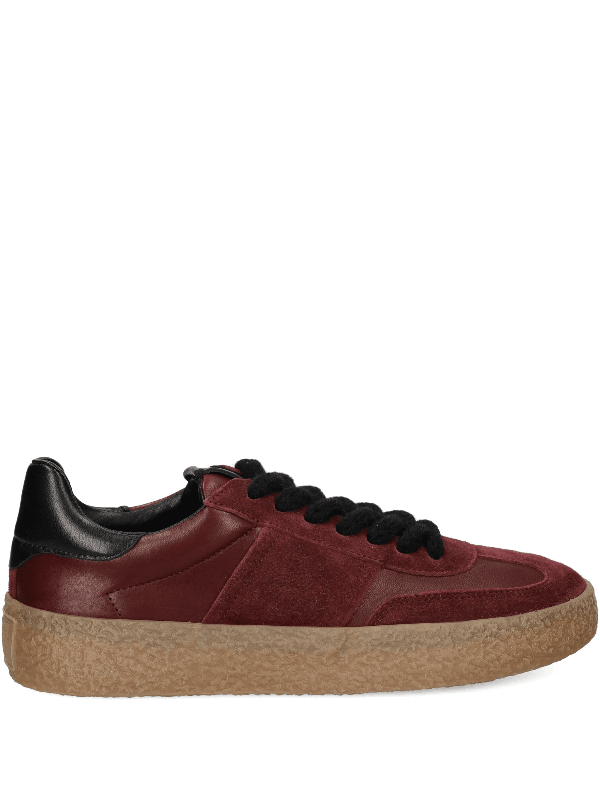 suede panelled sneakers - Image 1