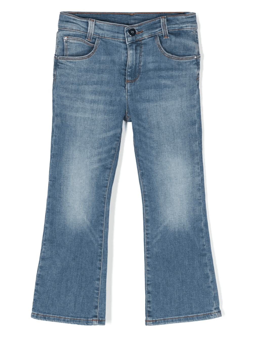 mid-rise bootcut jeans - Image 1