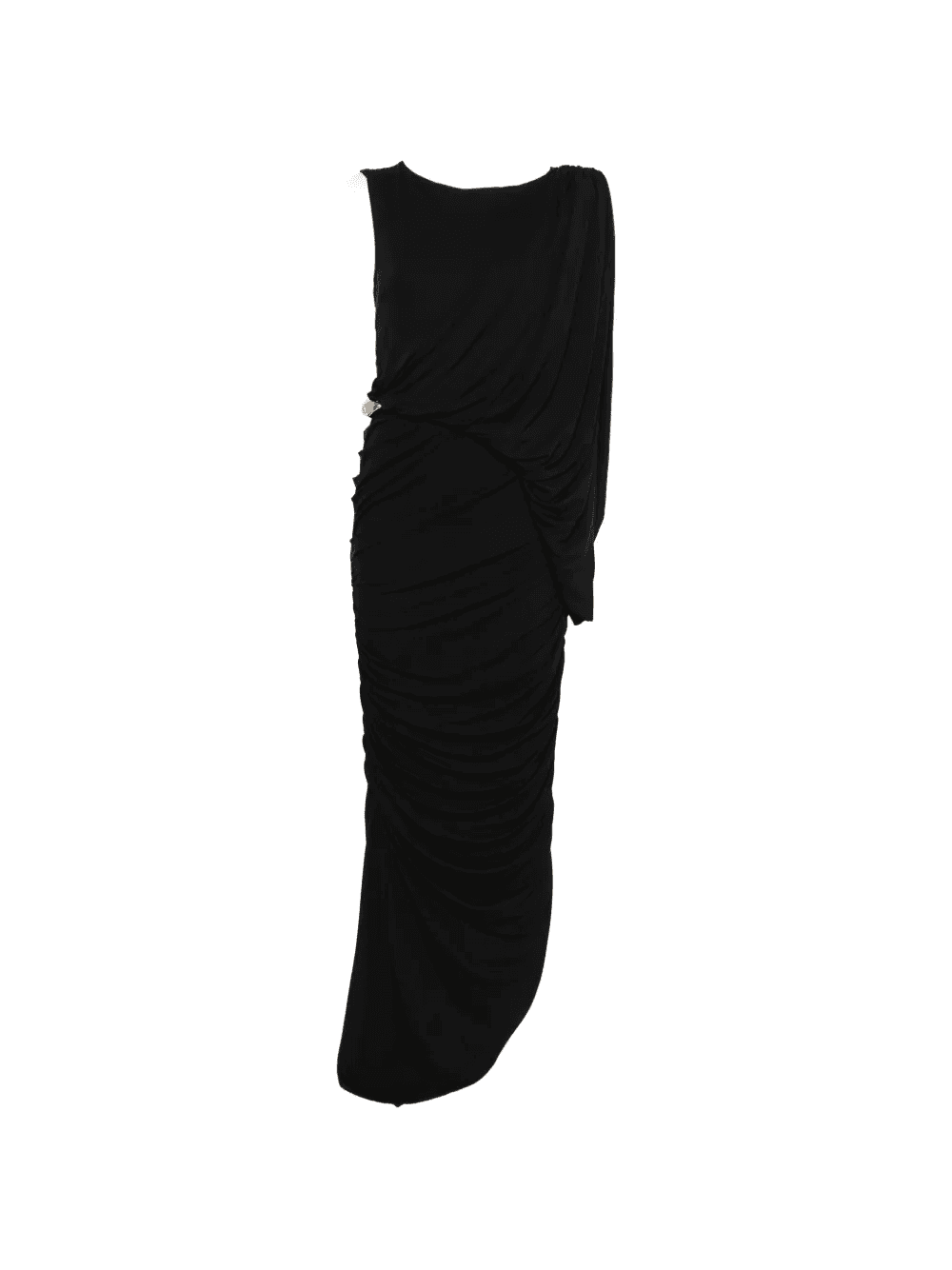 x Elisabetta Franchi ruched jersey maxi dress - Image 1