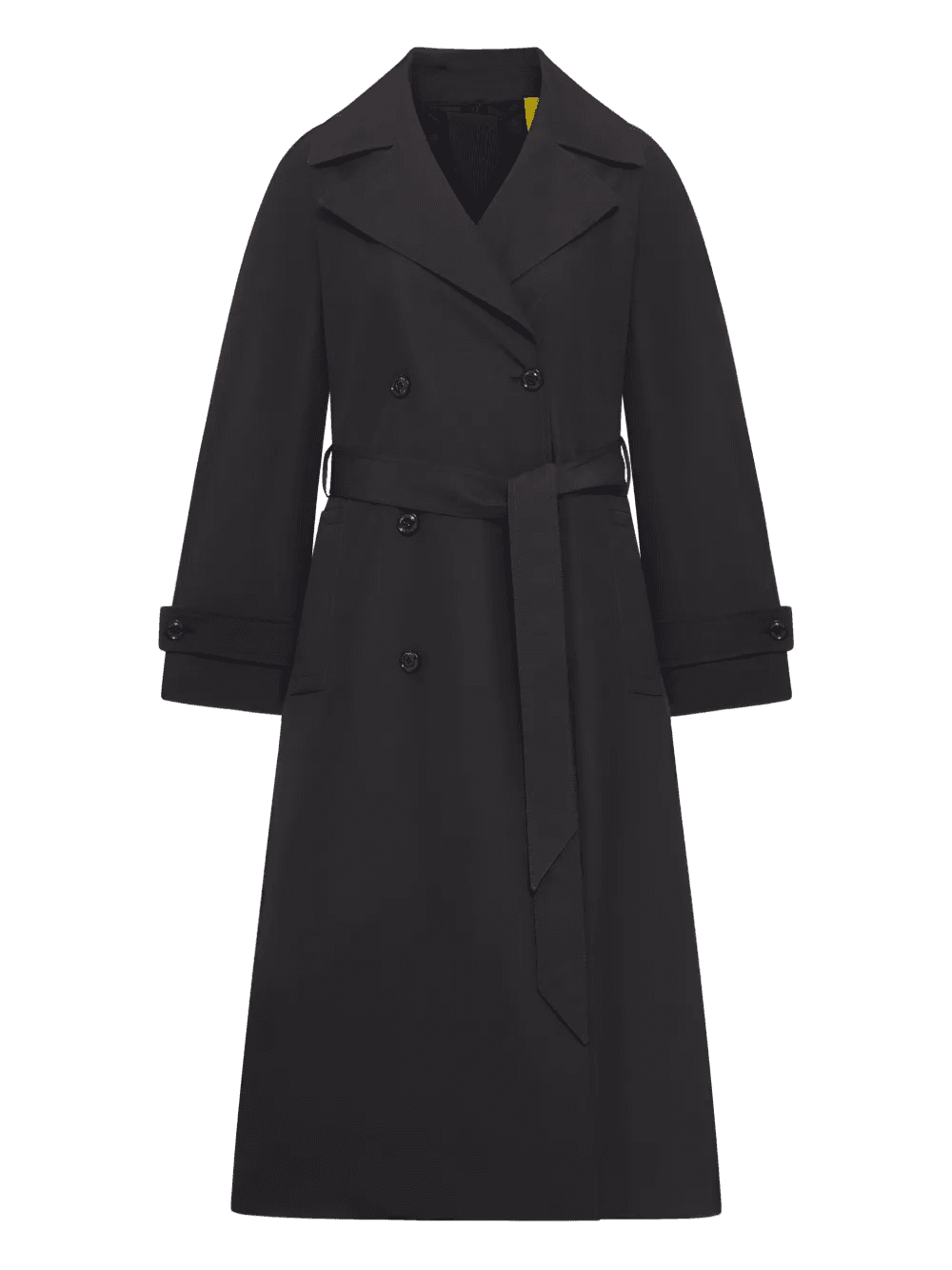 belted double-breasted coat - Image 1