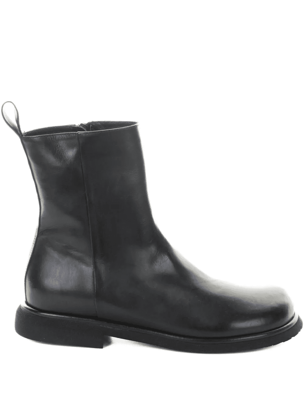 zip leather boots - Image 1