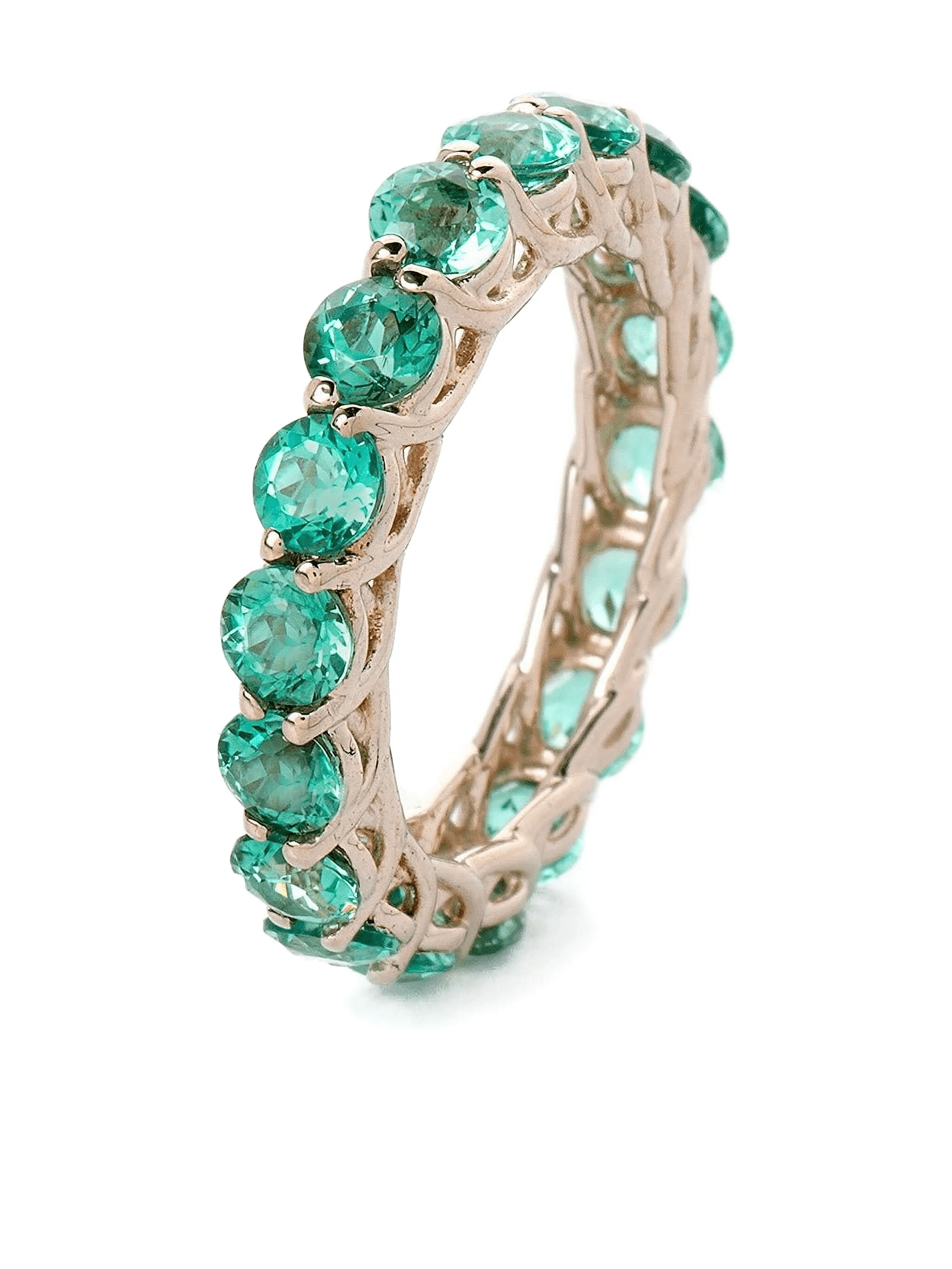 18K white gold tourmaline - Image 1