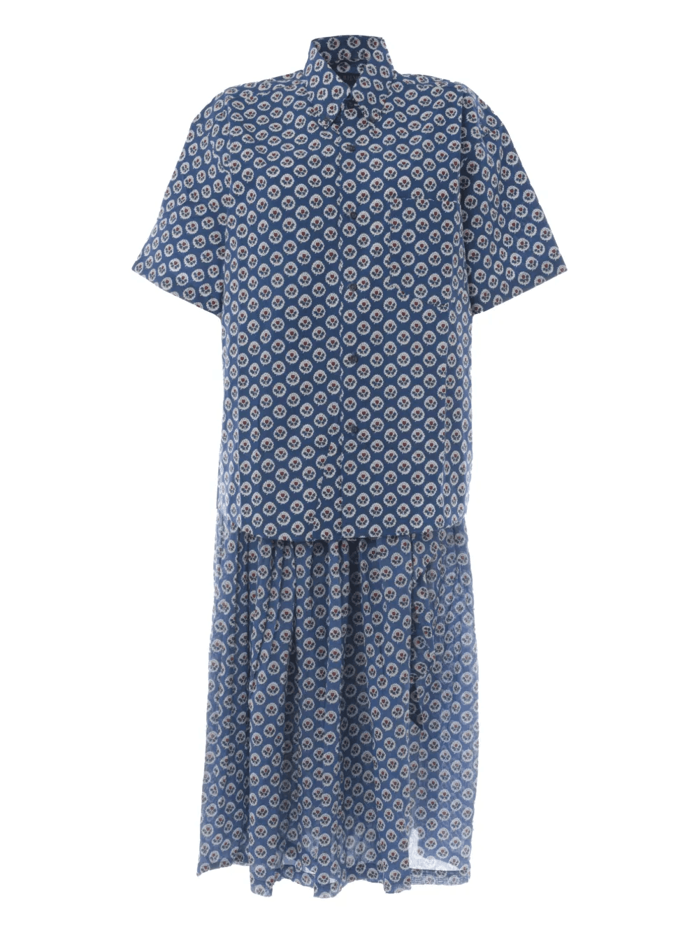 patterned skirt suit - Image 1