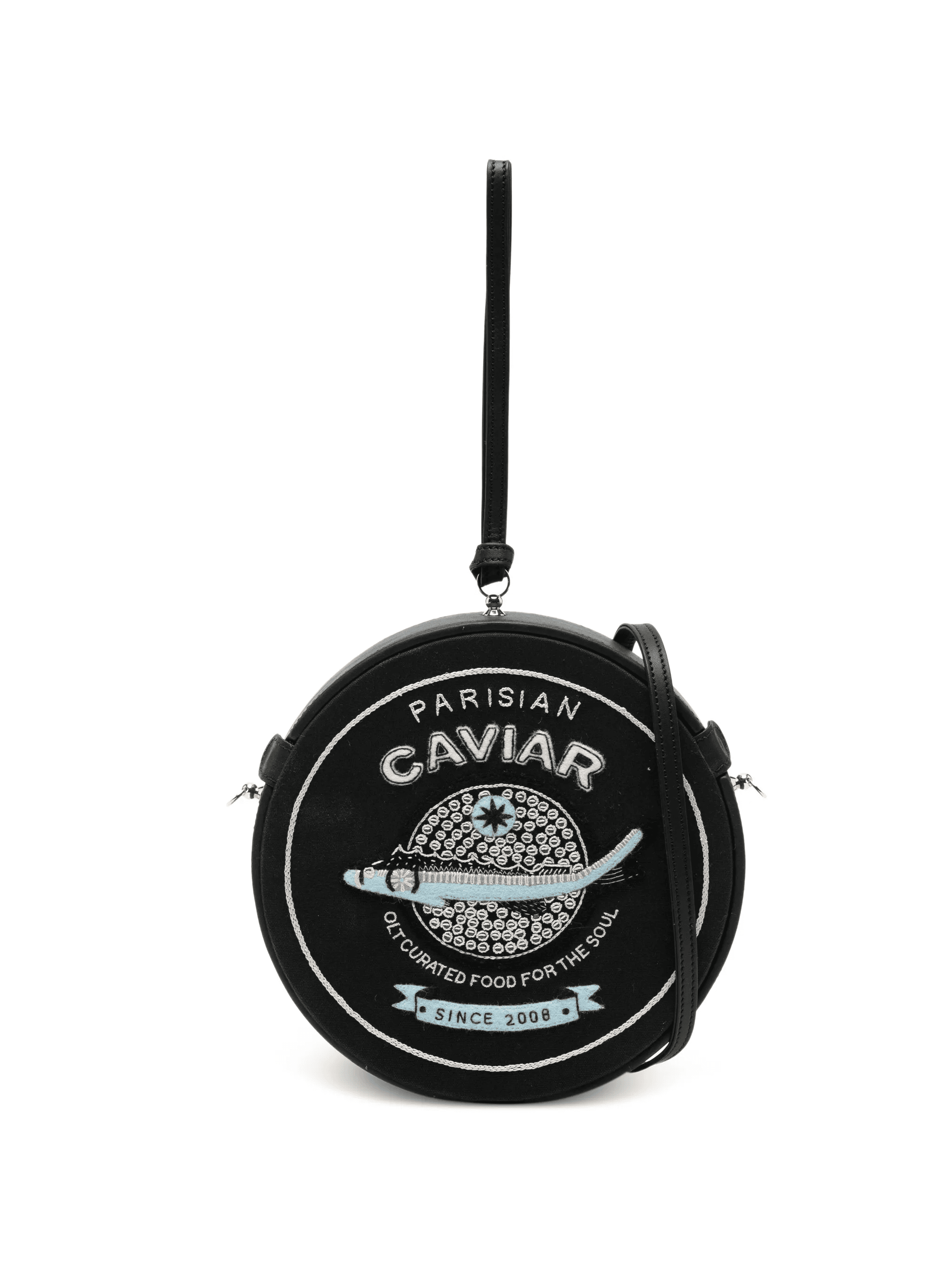 embroidered clutch bag - Image 1