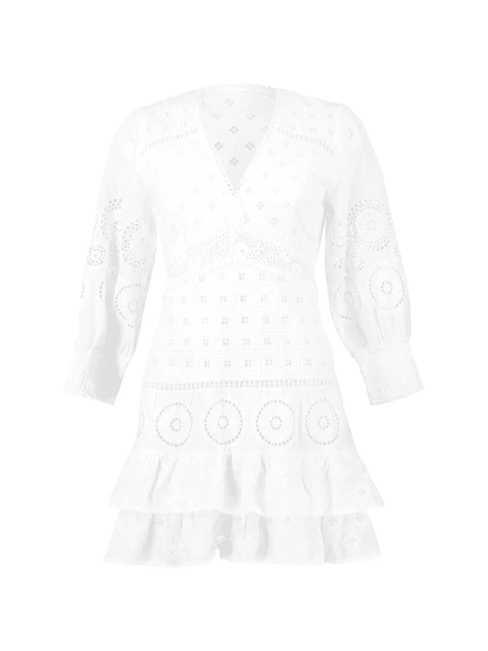 Mala ruffled eyelet dress - Image 1