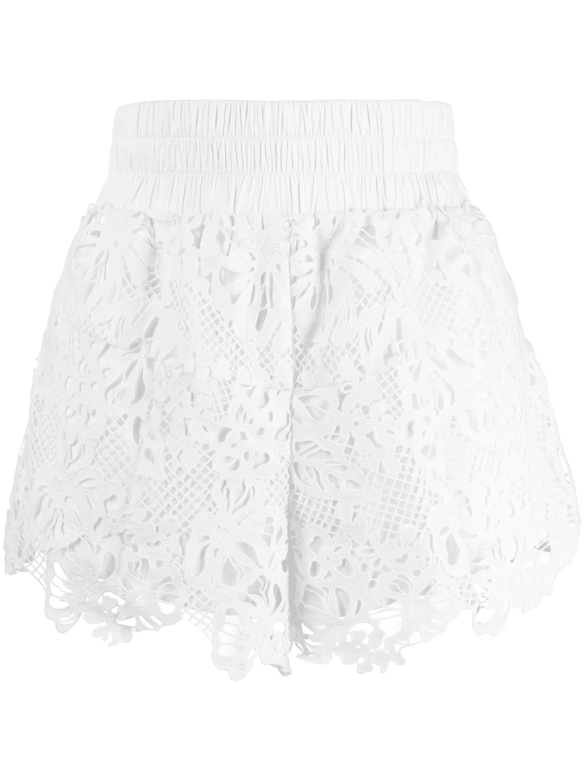 lace-detailed shorts - Image 1
