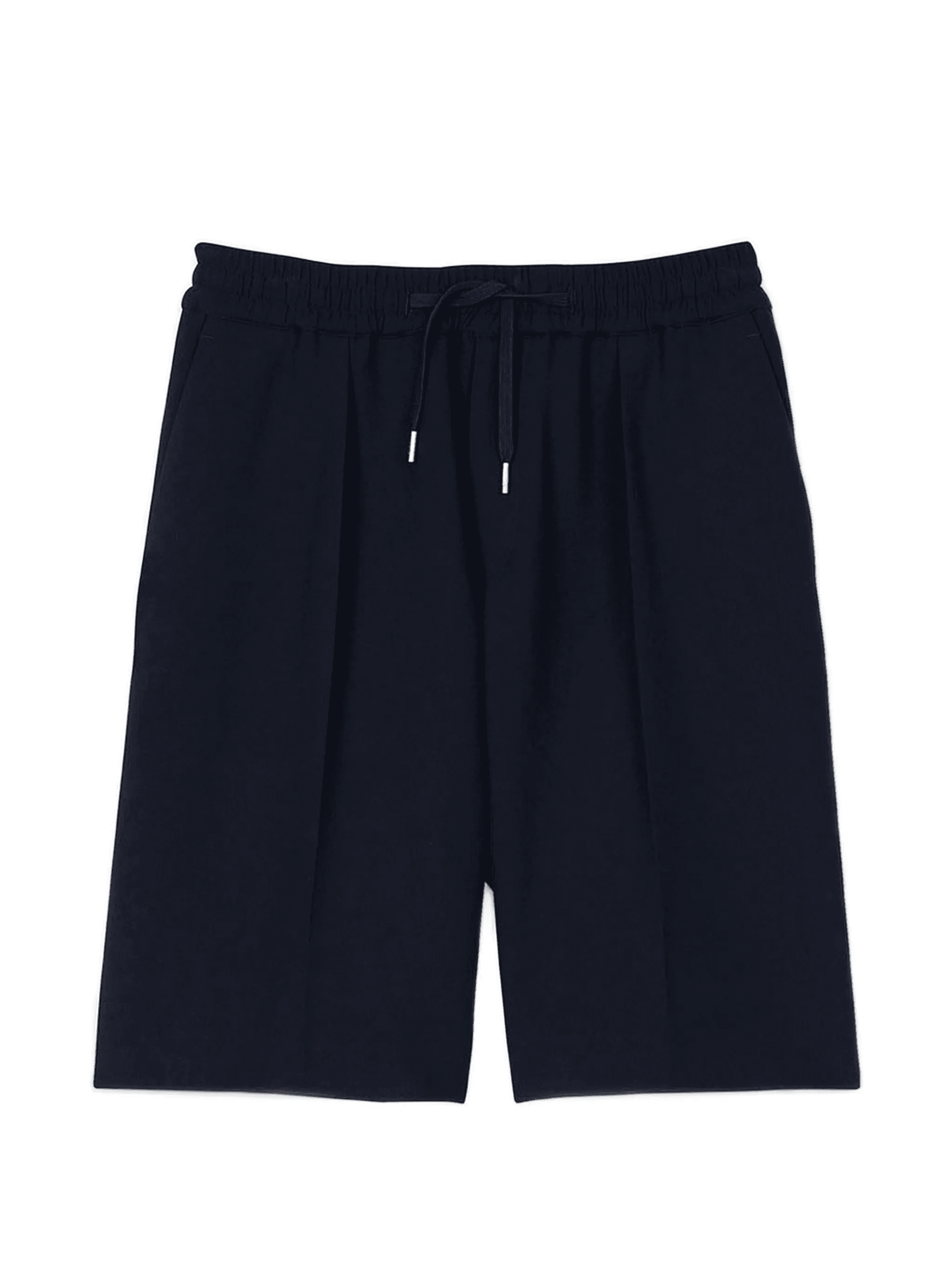 drawstring pleated bermuda shorts - Image 1