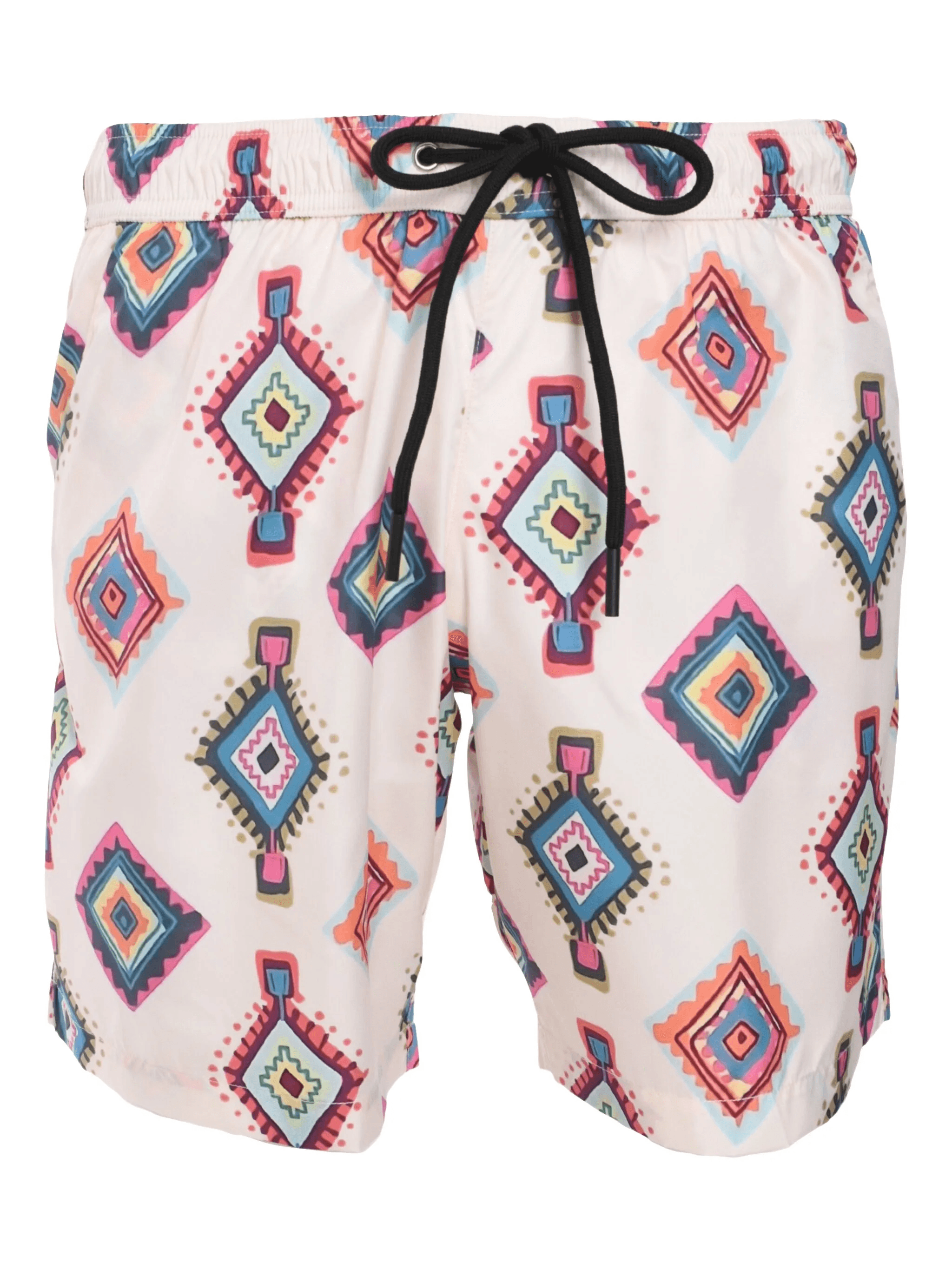 geometric-print swim shorts - Image 1