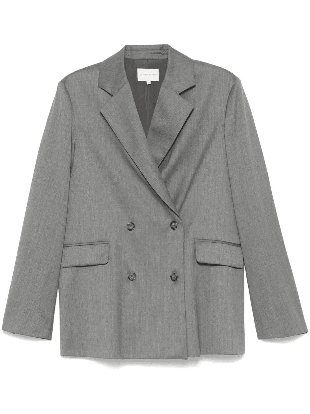 tailored twill blazer - Image 1