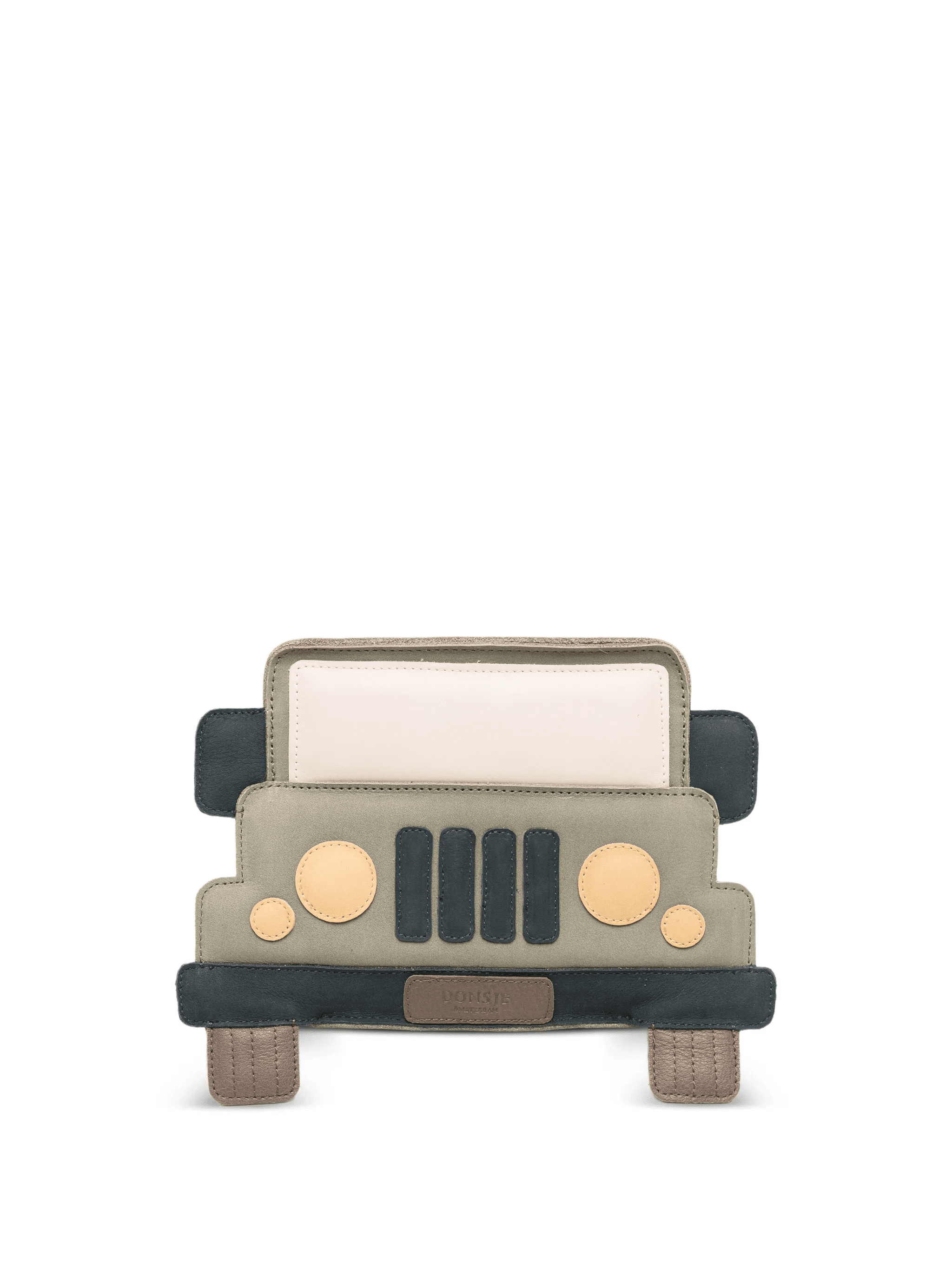 car appliqué backpack - Image 1