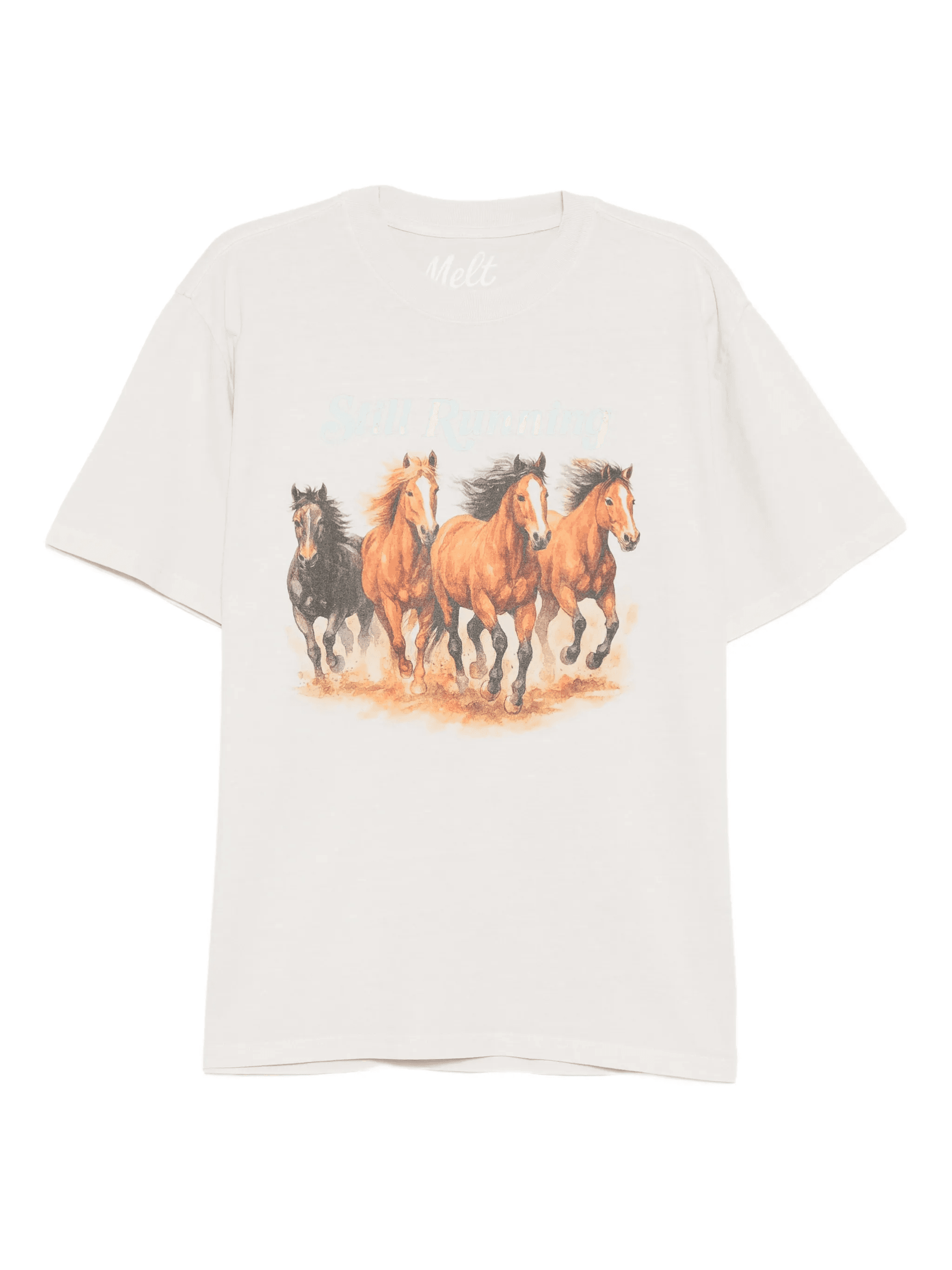 horse-print T-shirt - Image 1