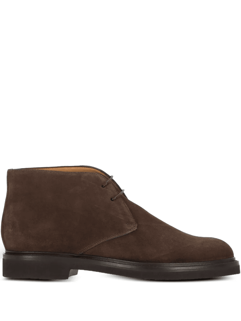 brown flat boots - Image 1