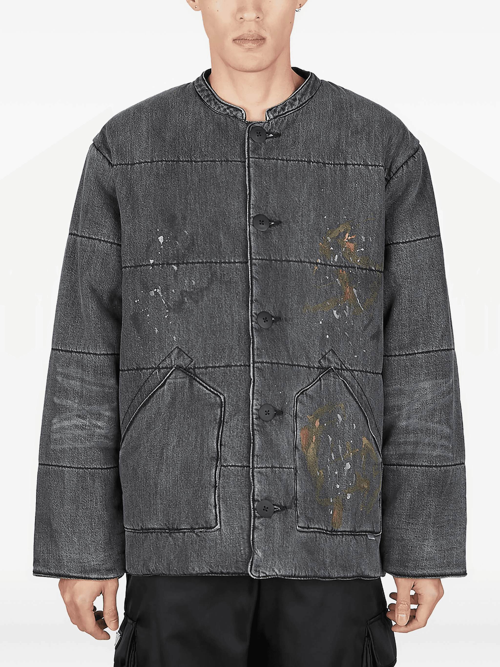 paint-splatter jacket - Image 1