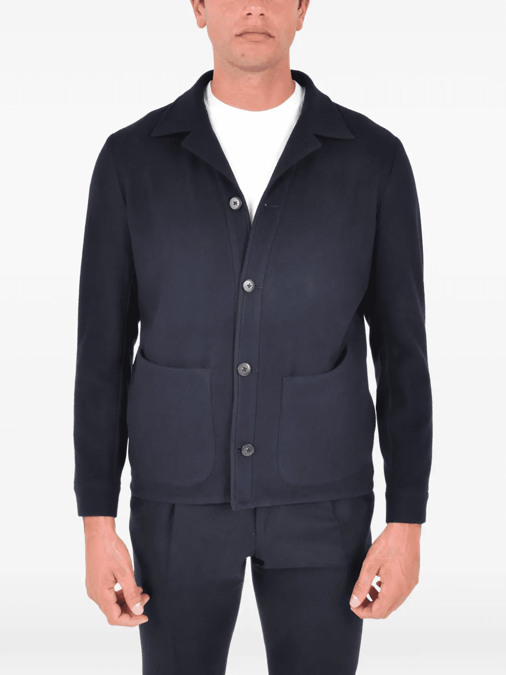 button patch-pockets jacket - Image 1