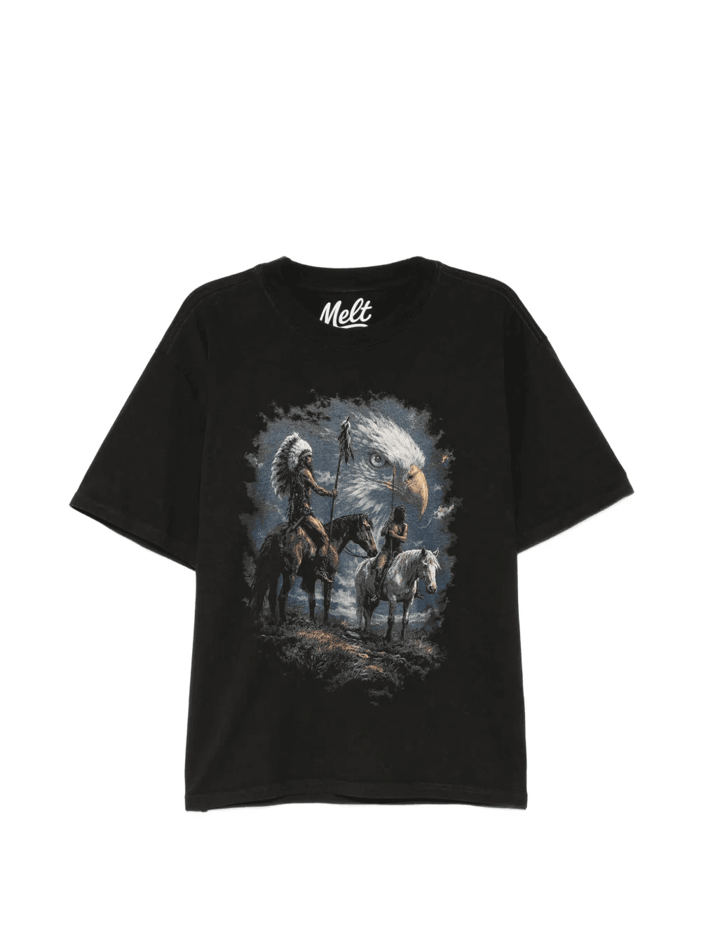eagle-print T-shirt - Image 1