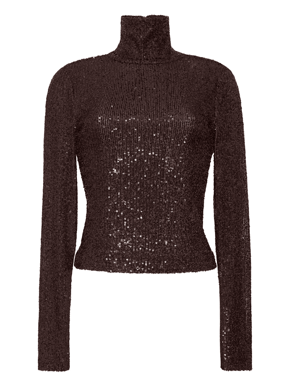 Piper sequin turtleneck top - Image 1