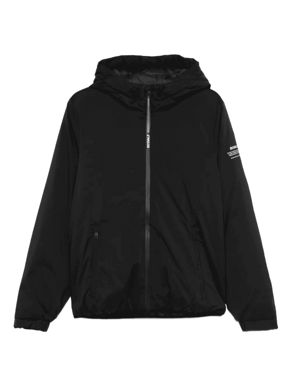 hooded zip-front jacket - Image 1