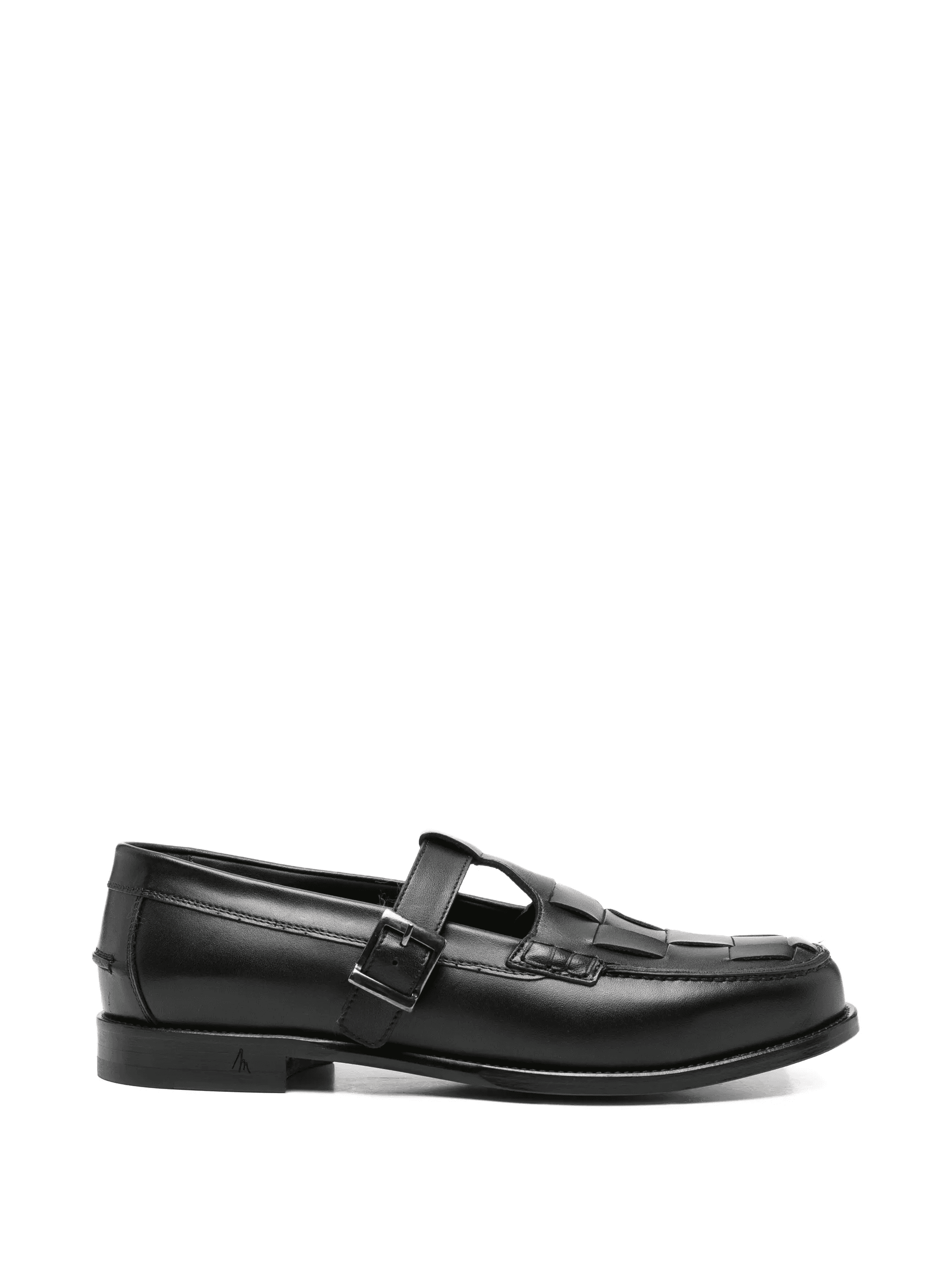 Martini buckled woven loafers - Image 1