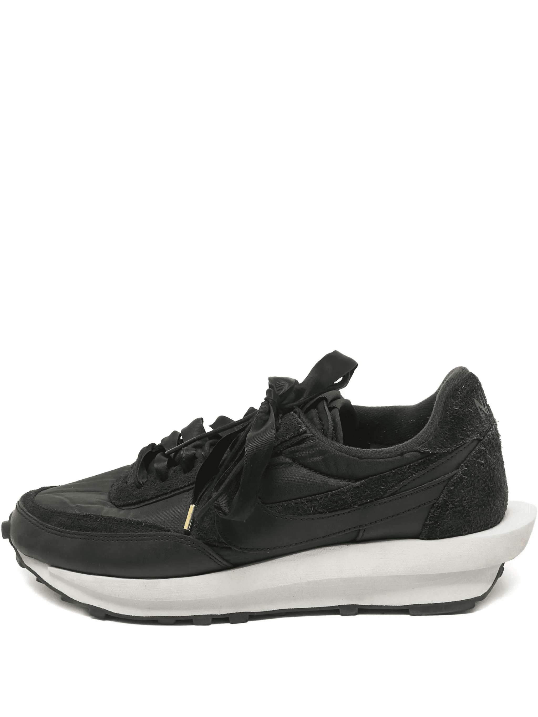 suede lace-up sneakers - Image 1