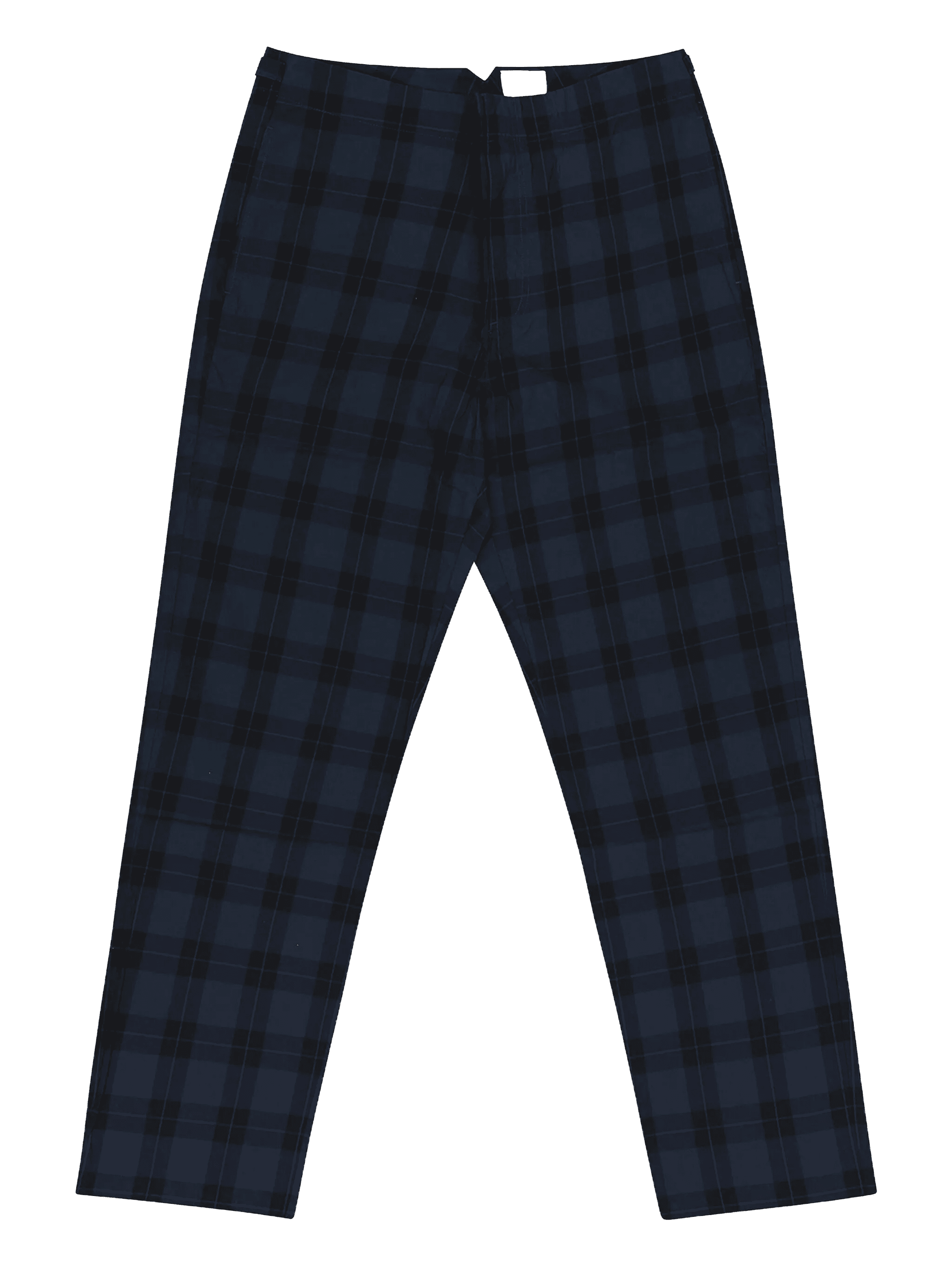 Stadium plaid "Navy Blue" trousers - Image 1