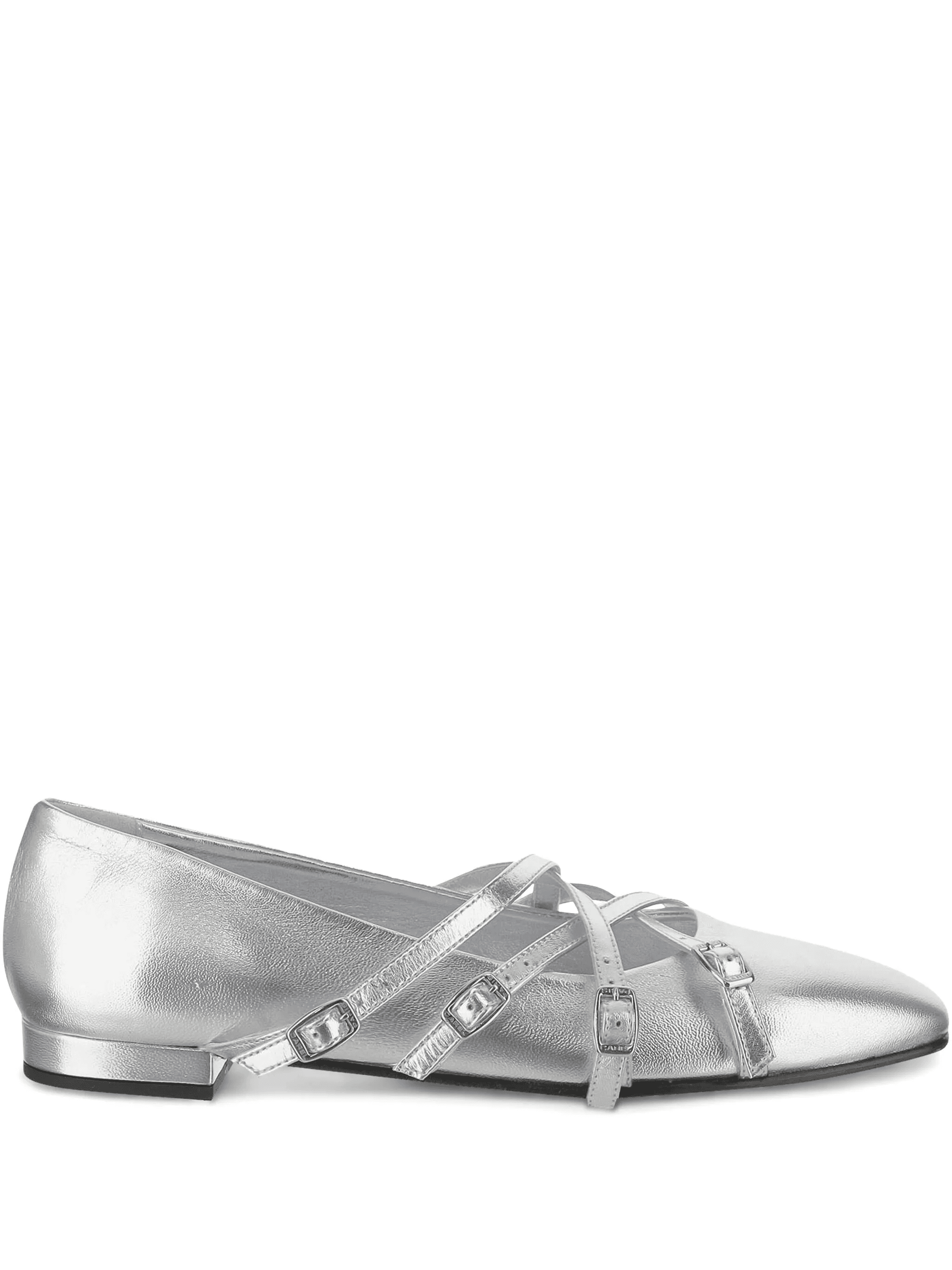 leather ballerina shoes - Image 1