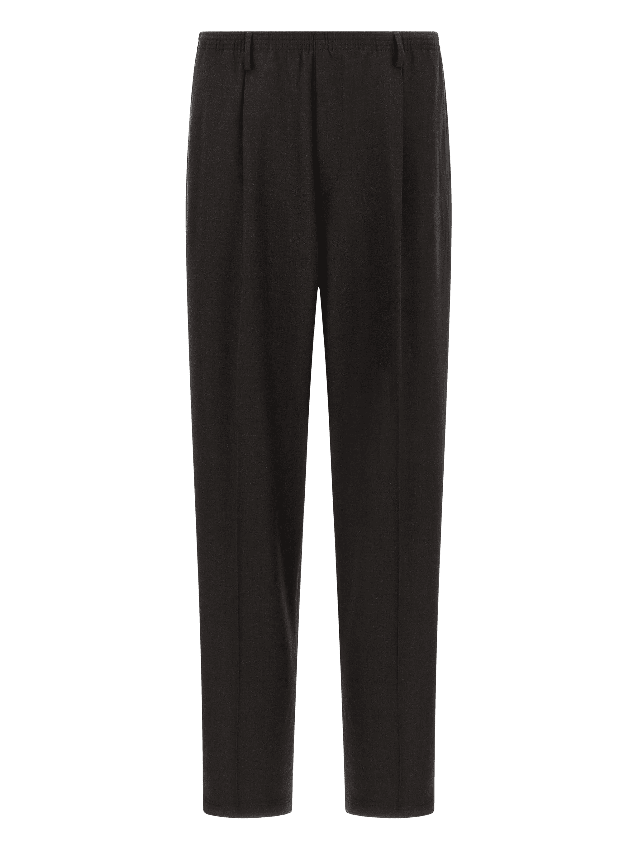 elastic-waistband pleat trousers - Image 1