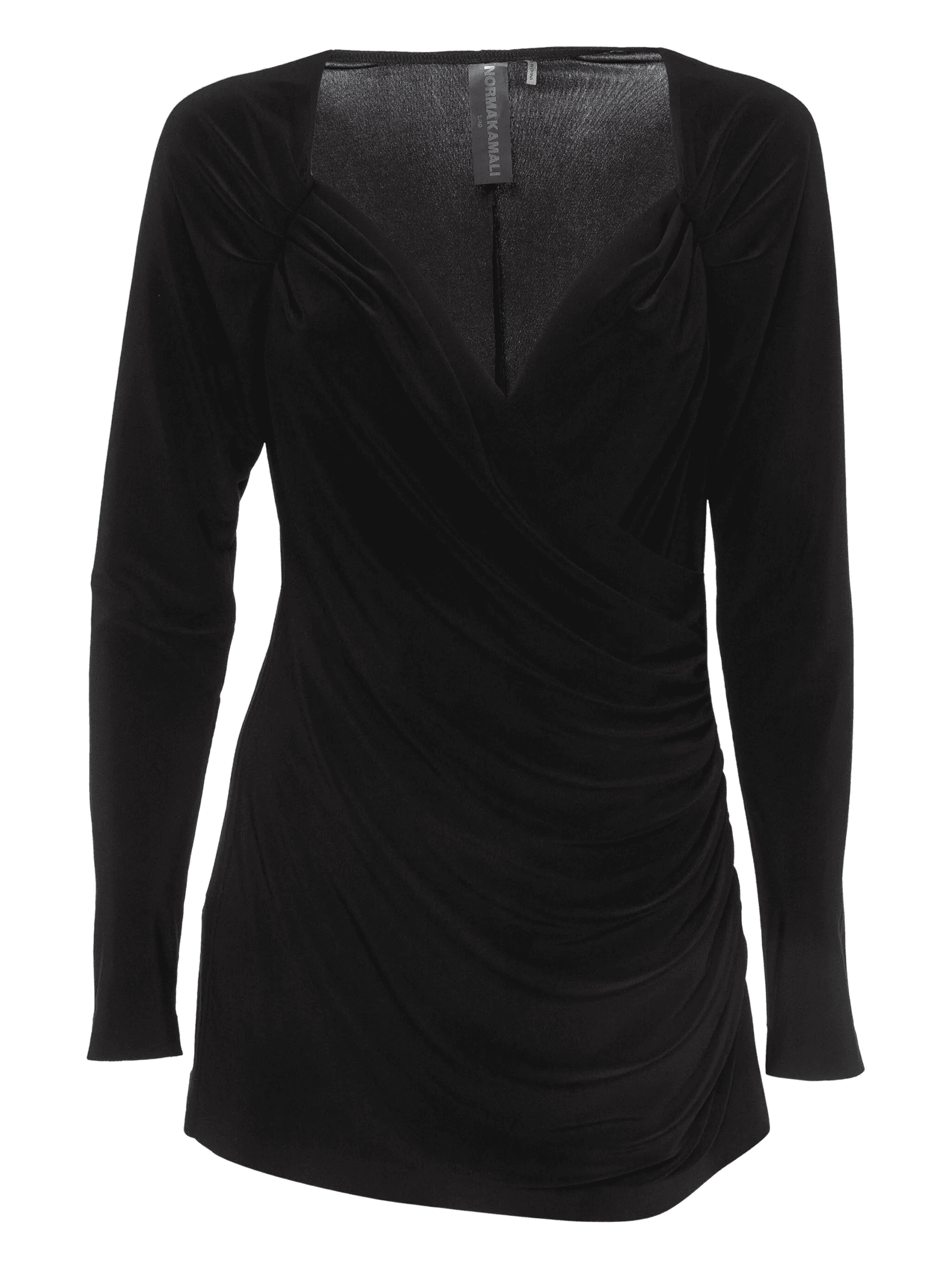 sweetheart-neck drape top - Image 1