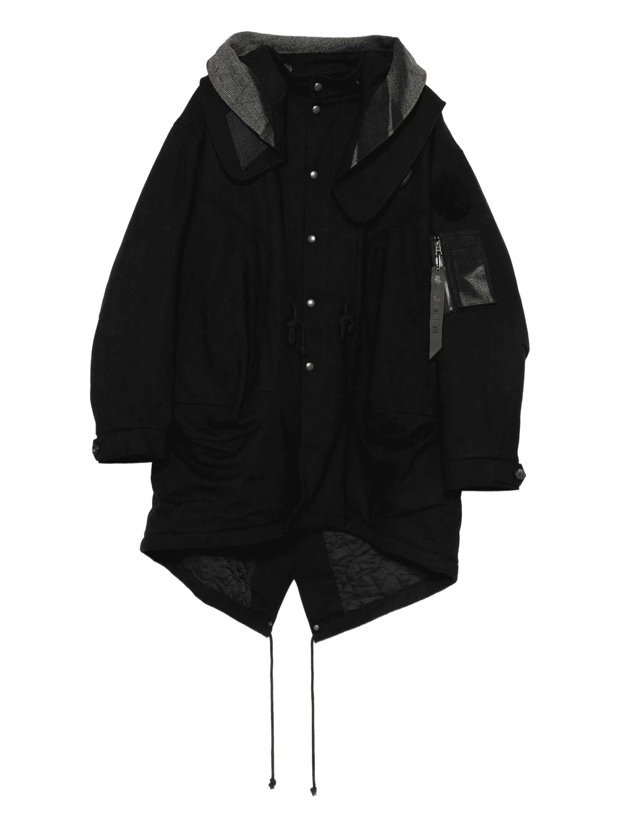 x Alpha Industries Sun-bleached hooded parka - Image 1