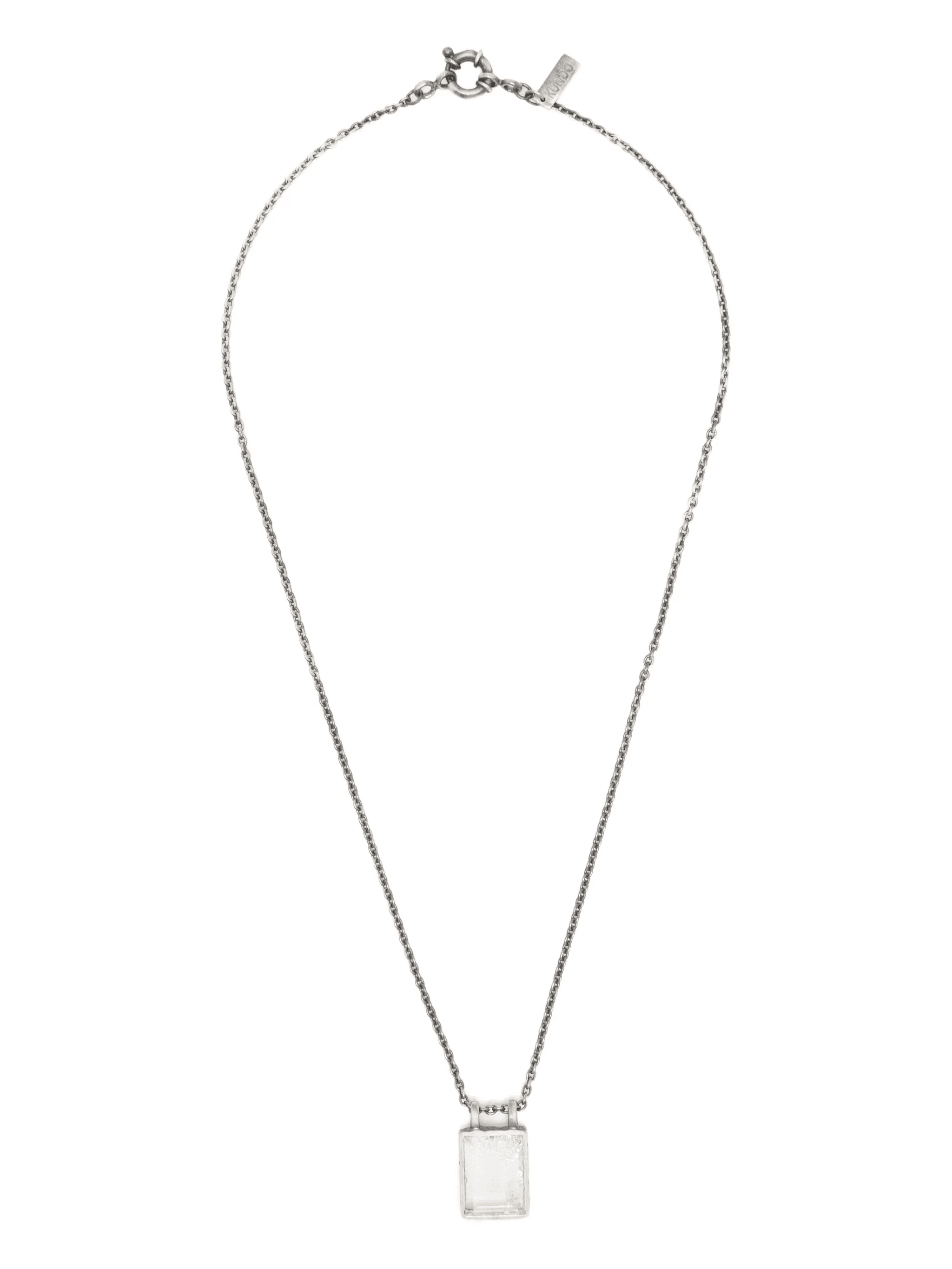 322 Cage faceted necklace - Image 1
