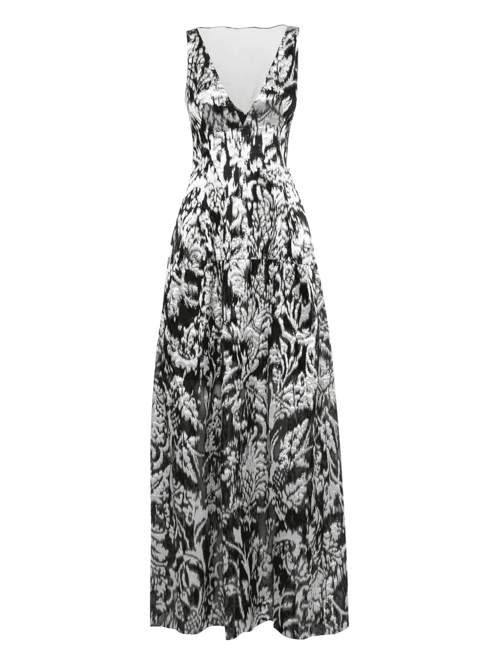 v-neck dress - Image 1