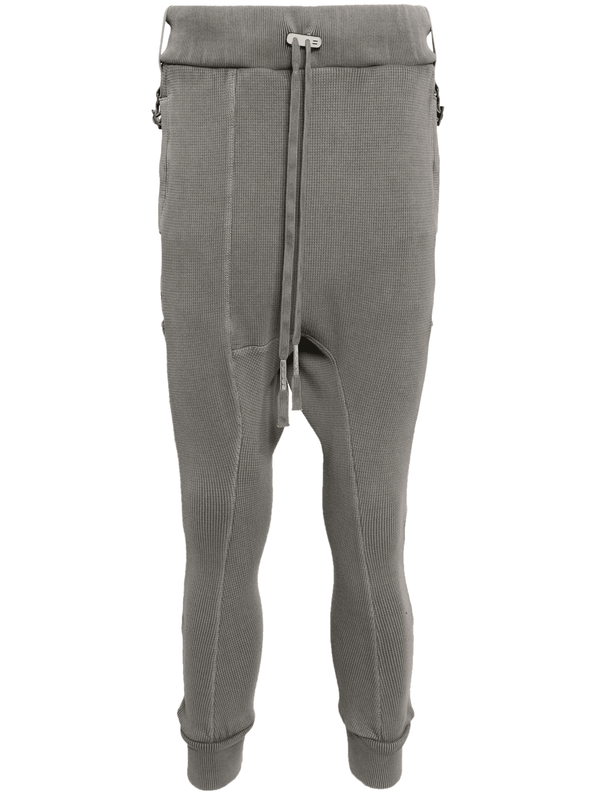 drop-crotch cotton-blend track pants - Image 1