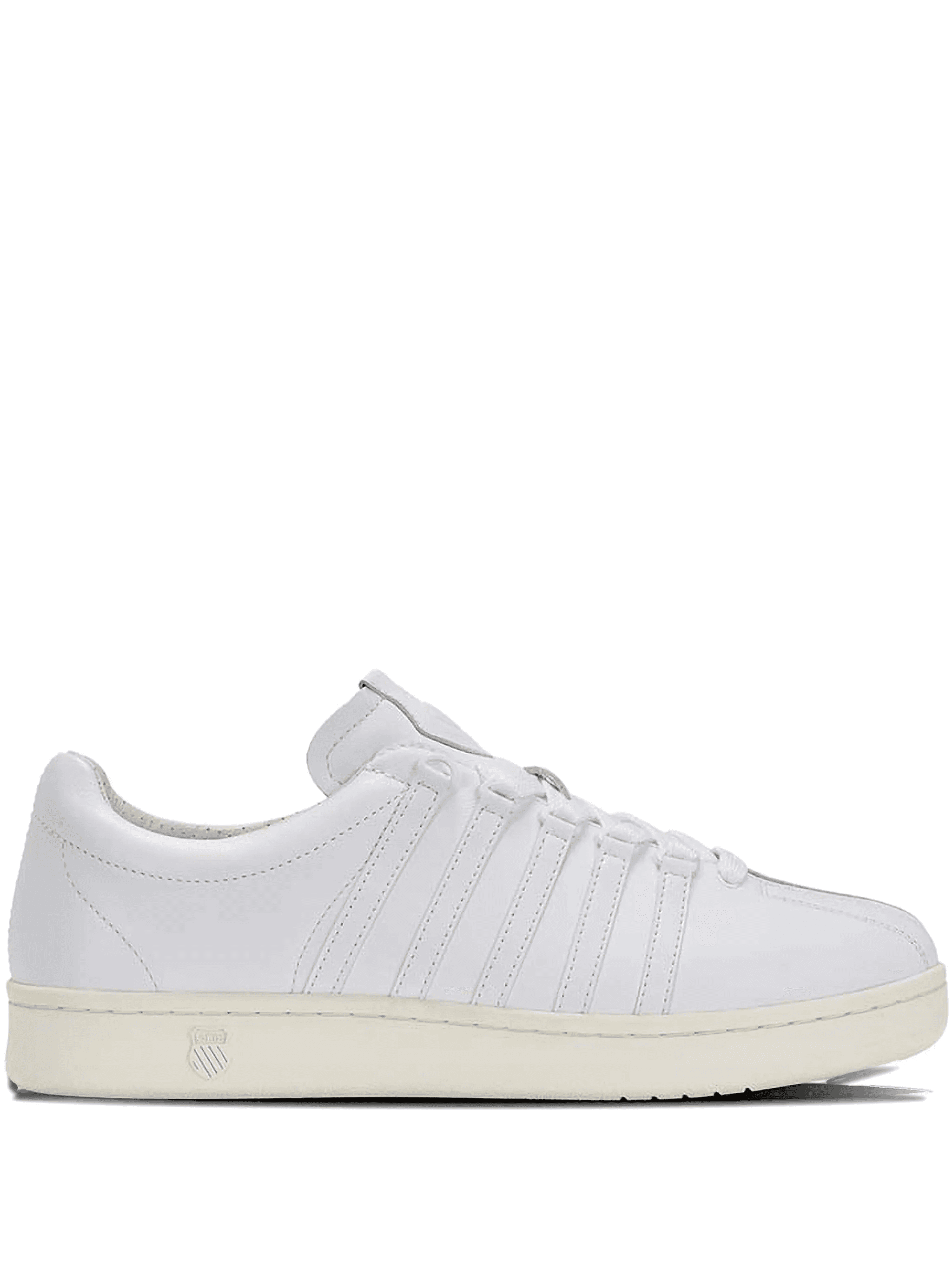 five-stripe leather sneakers - Image 1
