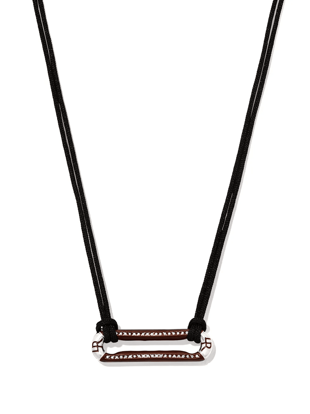 diamond cord necklace - Image 1