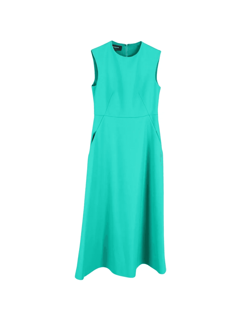 wool midi dress - Image 1