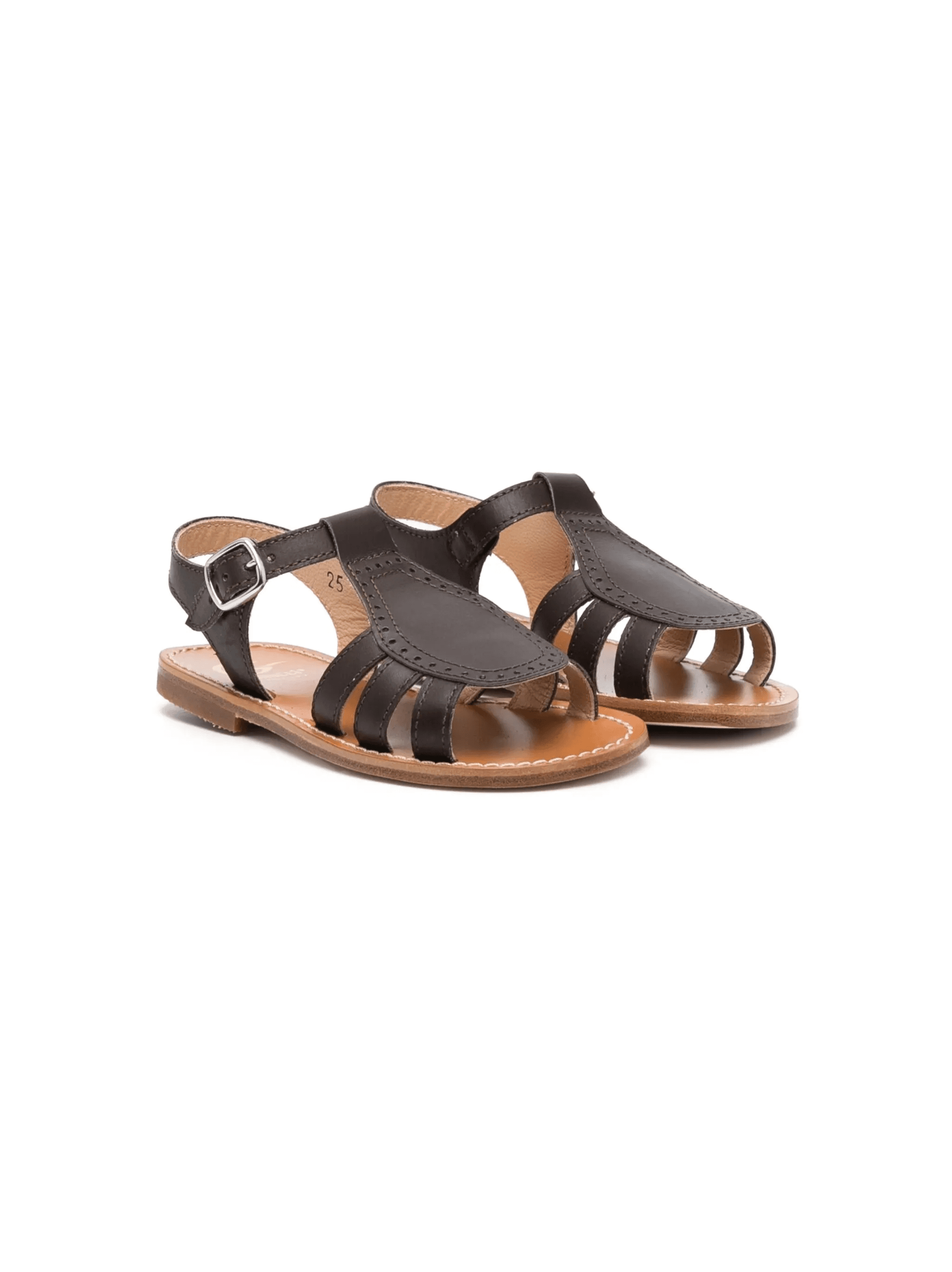 open toe cut-out sandals - Image 1