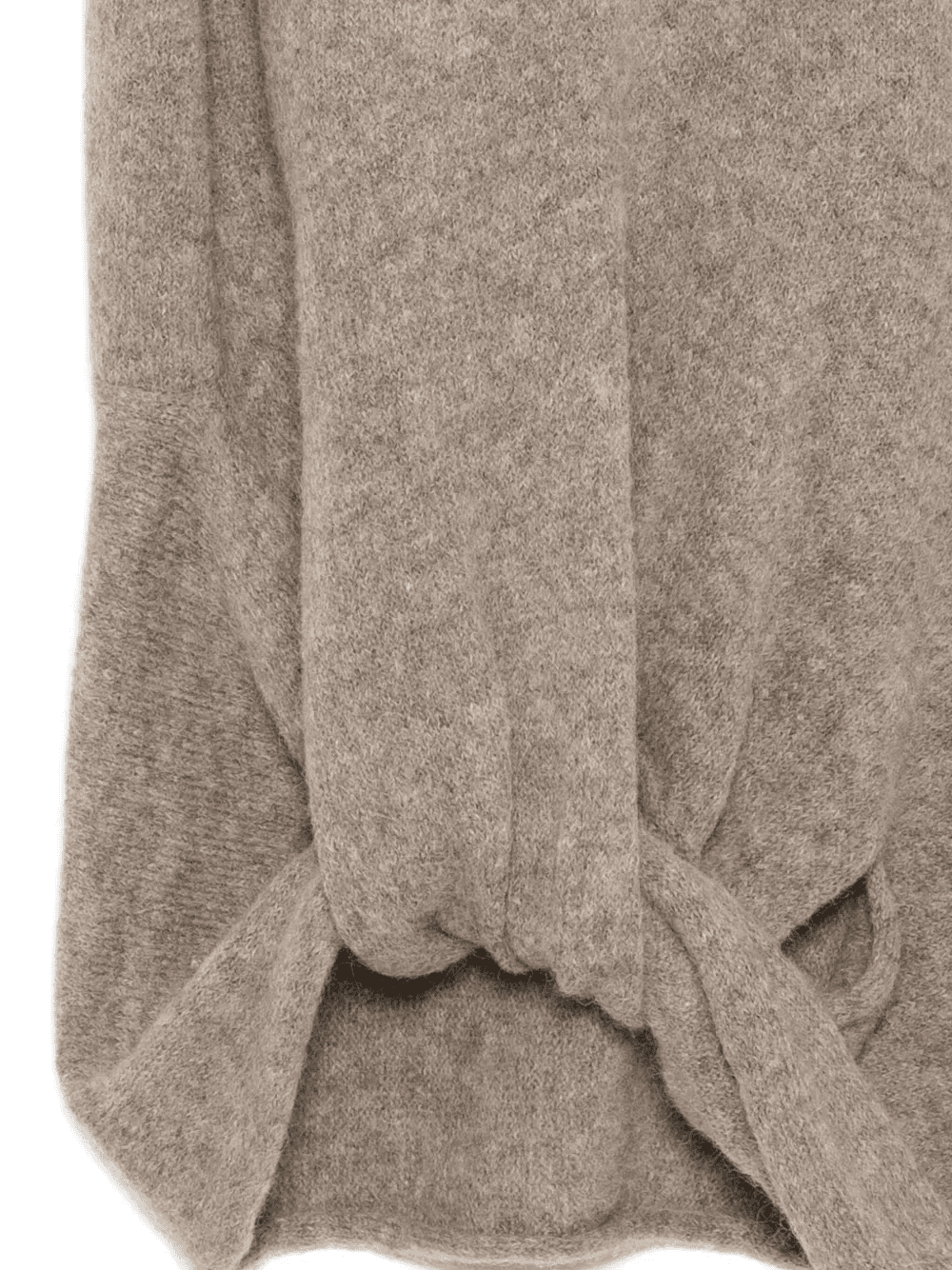 knot-detail skirt - Image 1