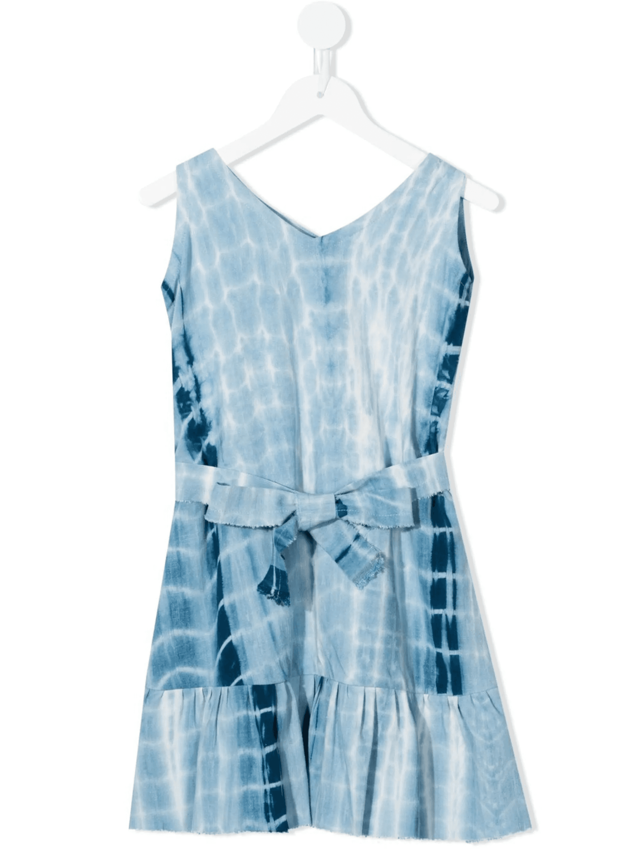 tie-dye linen mini dress - Image 1