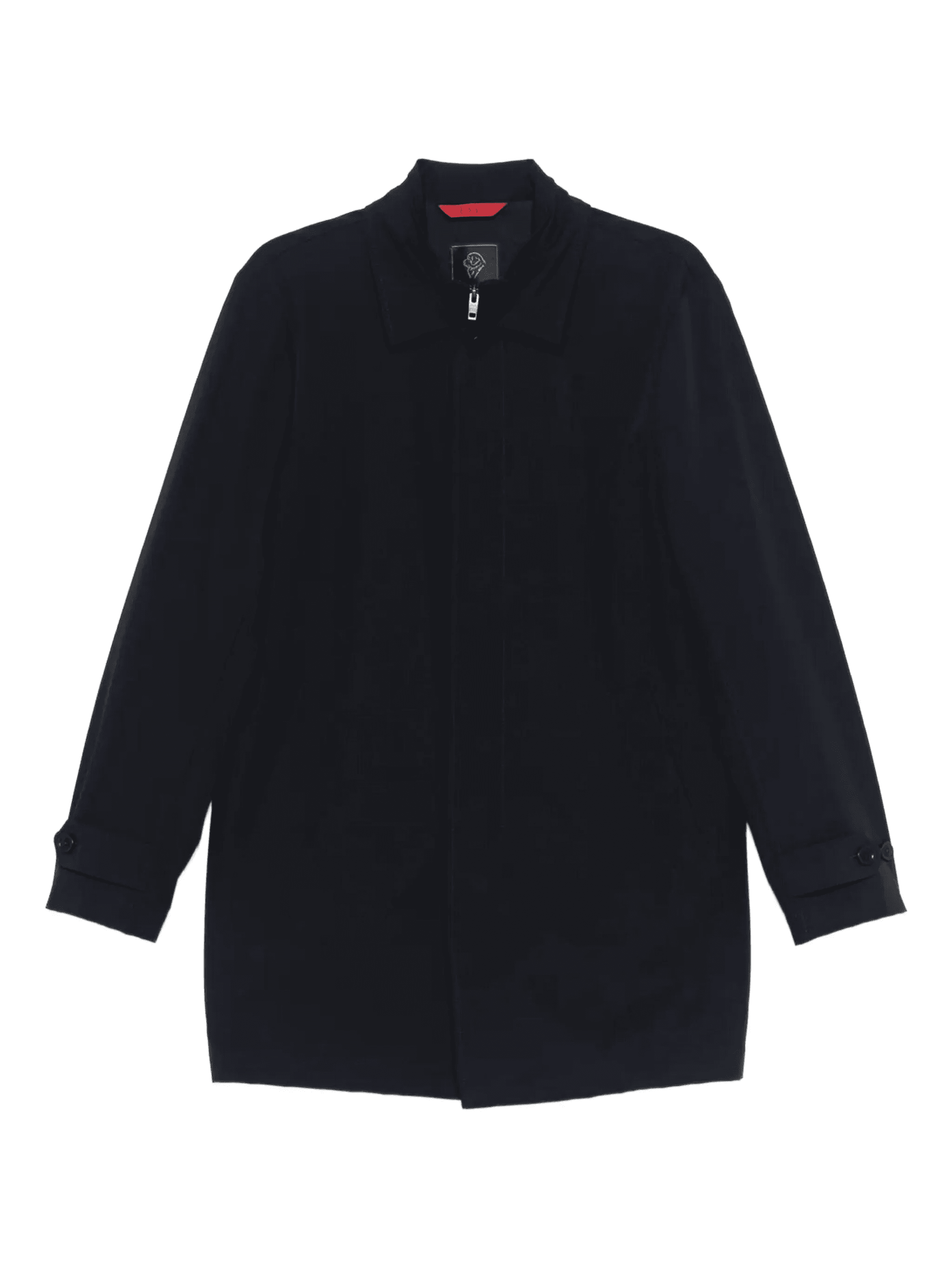 zip-fastening coat - Image 1