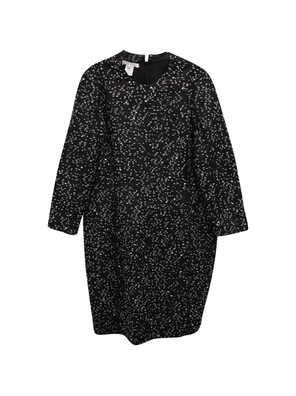 dotted wool dress - Image 1