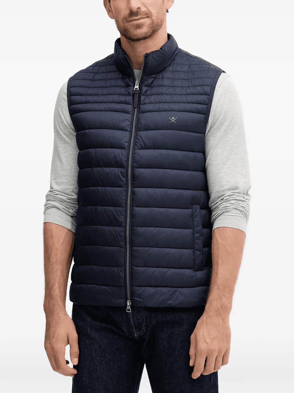 zip-up gilet - Image 1
