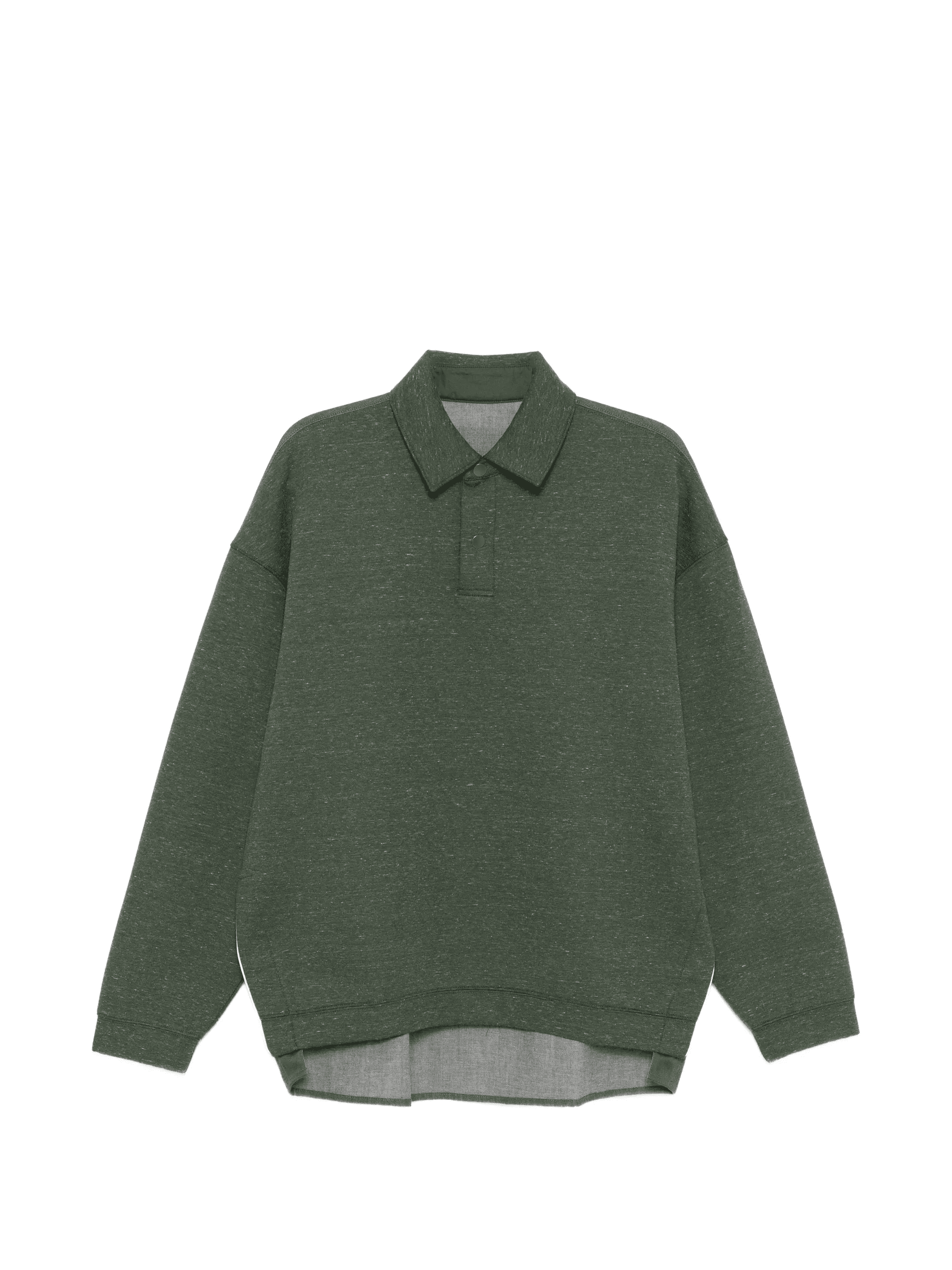 polo-collar sweatshirt - Image 1