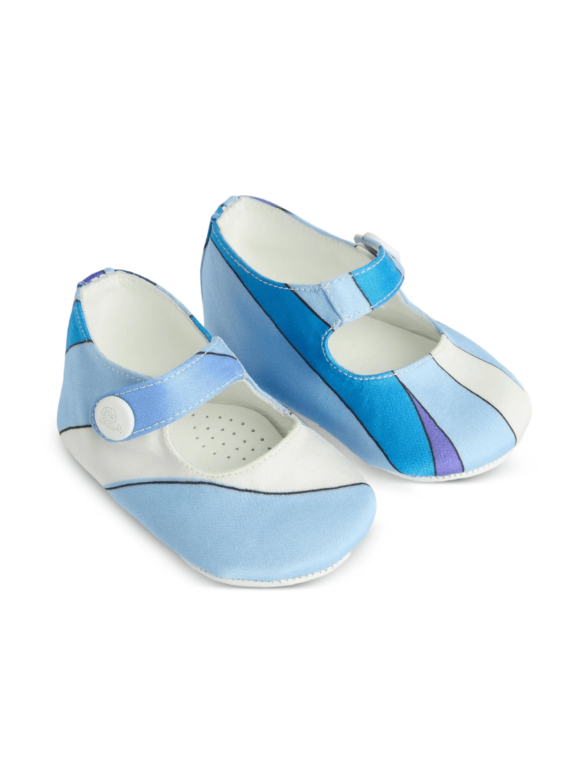 marmo-print ballet flats - Image 1