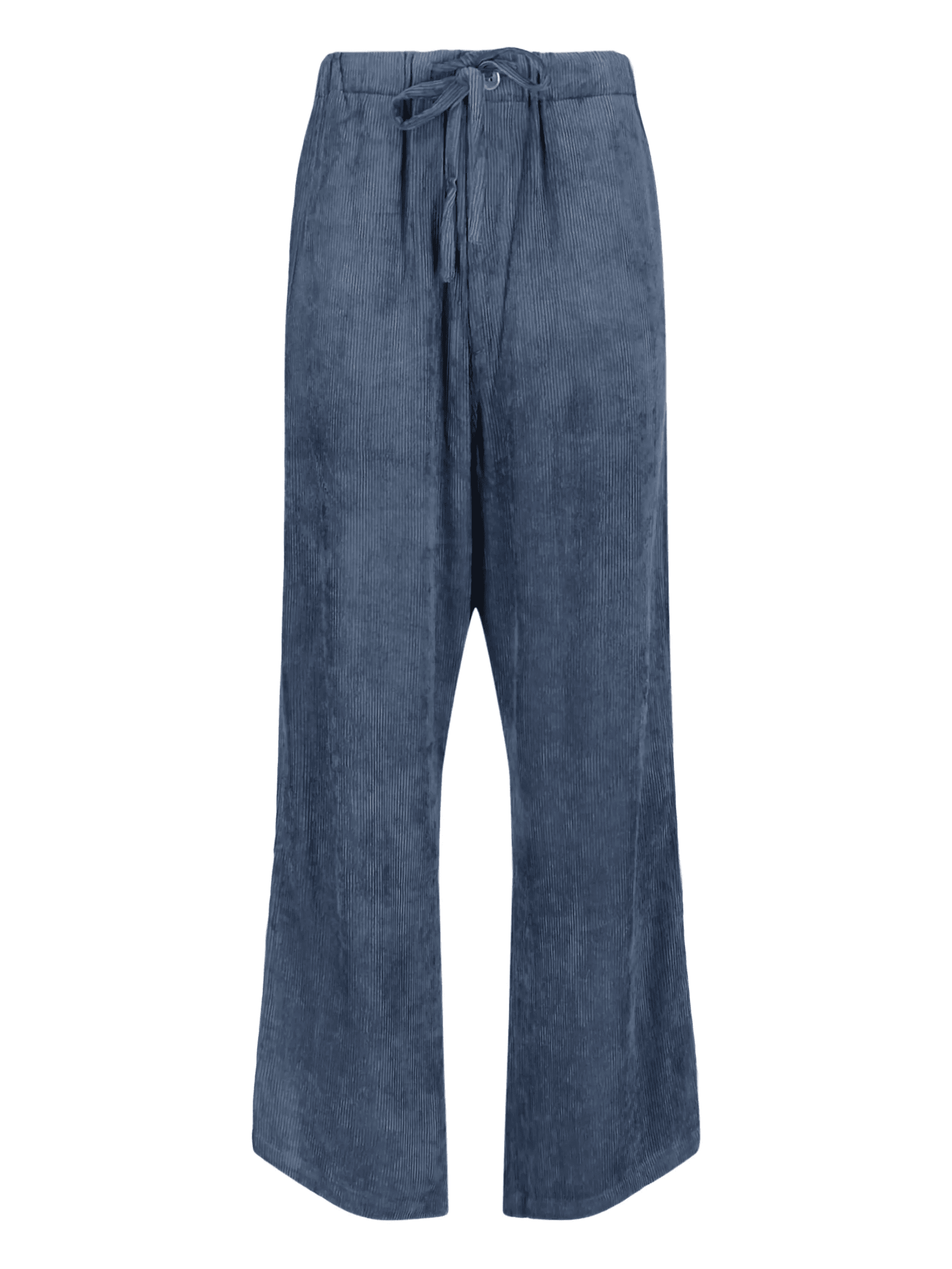 drawstring straight trousers - Image 1