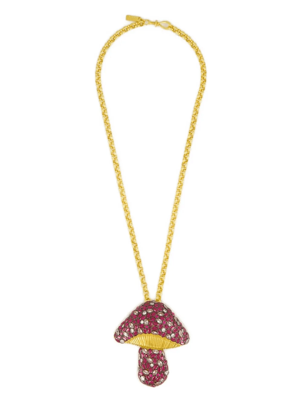 mushroom chain necklace - Image 1