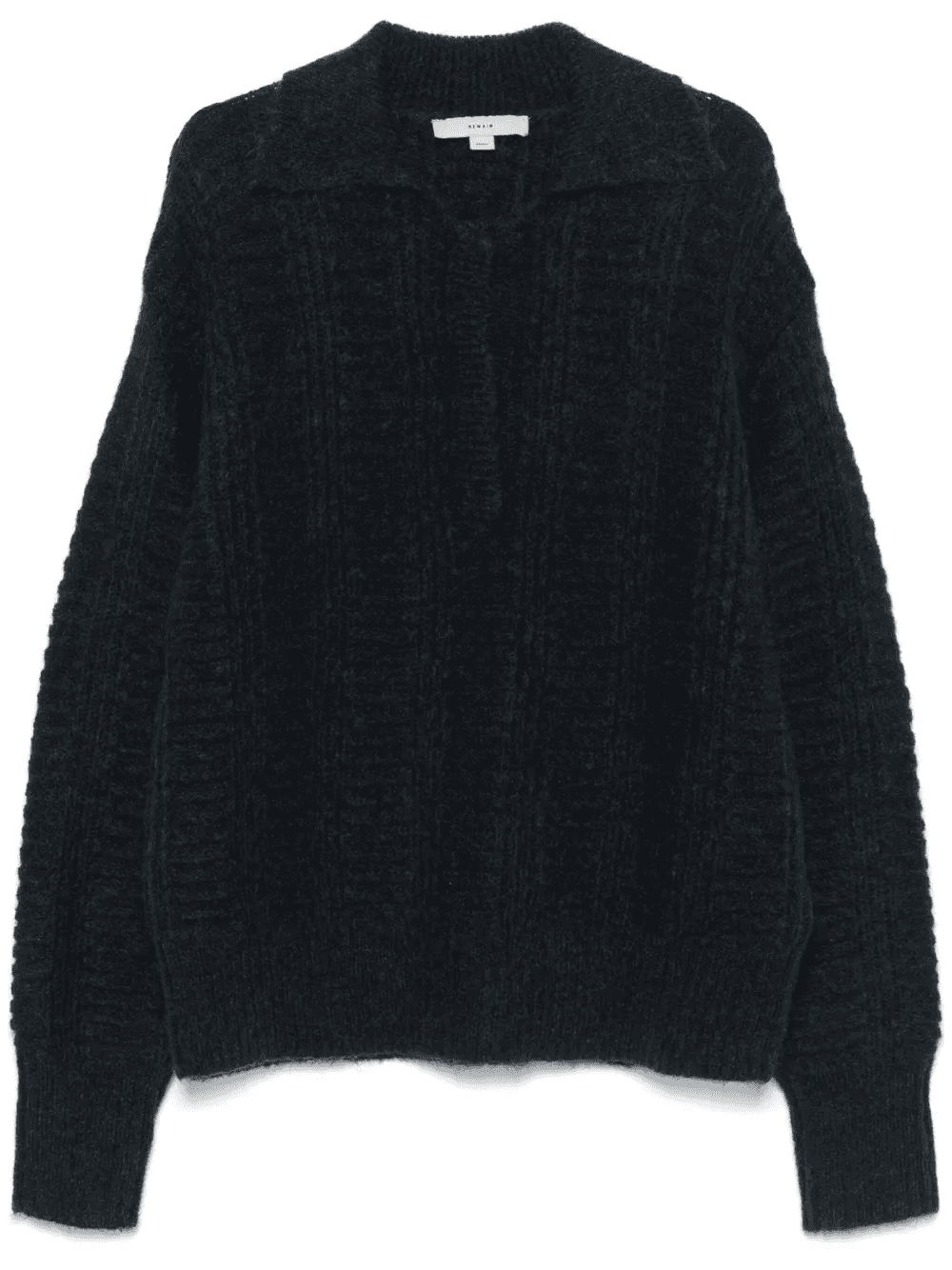 knitted polo sweater - Image 1