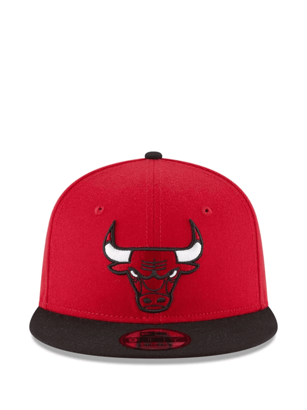 9Fifty Bulls-logo two-tone cap - Image 1
