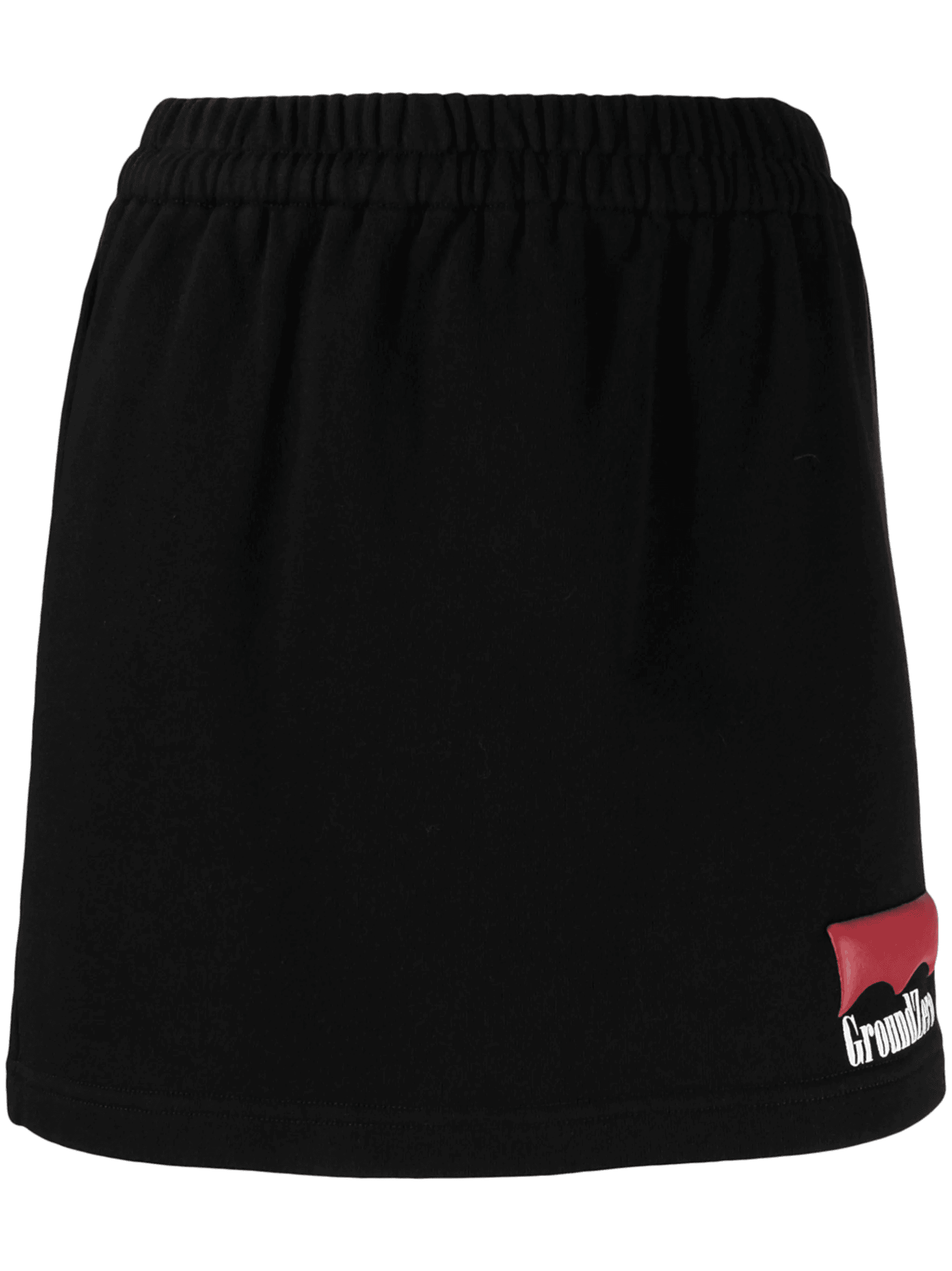 logo-print jersey mini skirt - Image 1