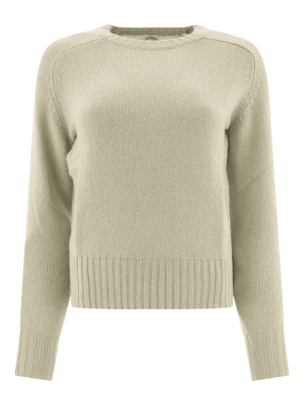 ribbed-hem raglan-sleeve sweater - Image 1